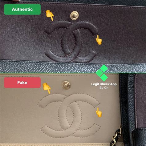 how to tell if a chanel button is real|authentic copy of Chanel handbags.